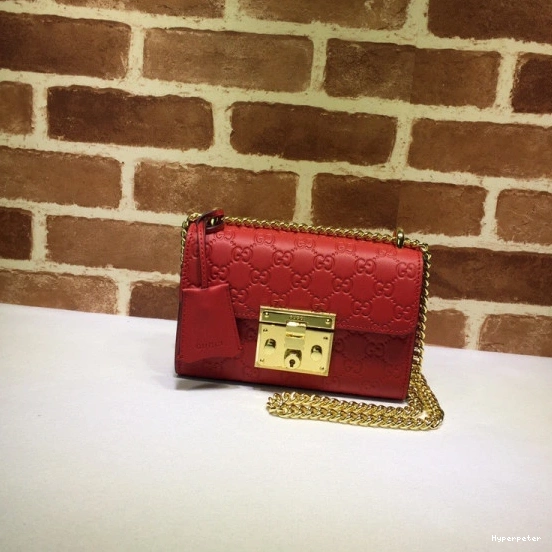 Hyperpeter Gucci Padlock small bag GUCCI shoulder Signature 0717
